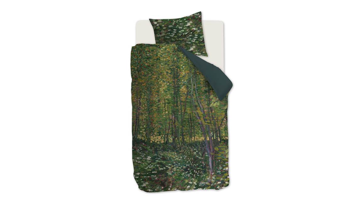 Beddinghouse Sous-bois housse de couette vert