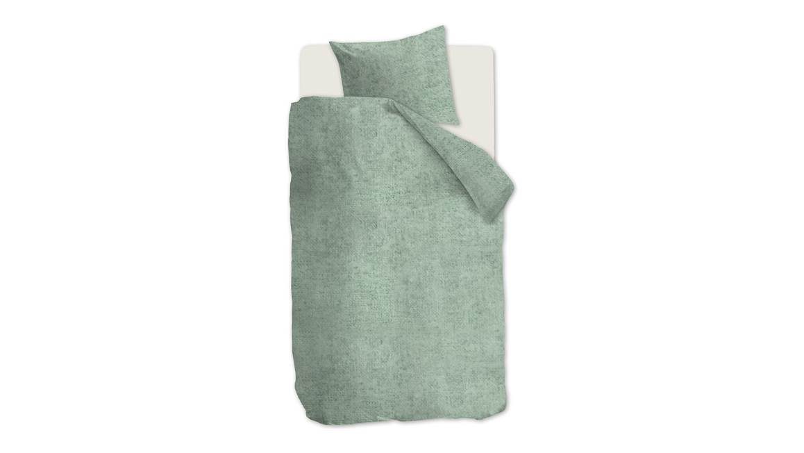 Beddinghouse Frost housse de couette en flanelle vert gris