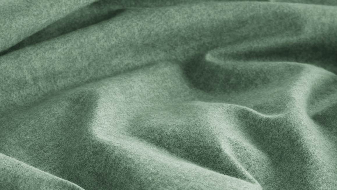 Beddinghouse Frost housse de couette en flanelle vert gris