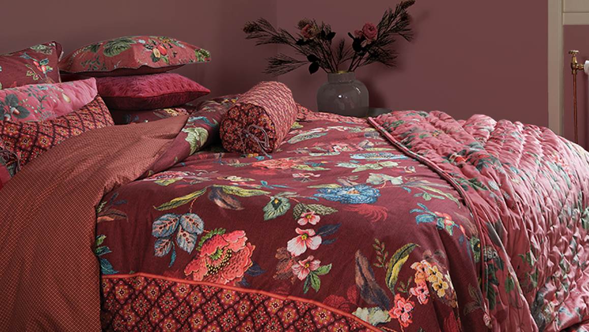 Pip Studio Jacquard Floral housse de couette