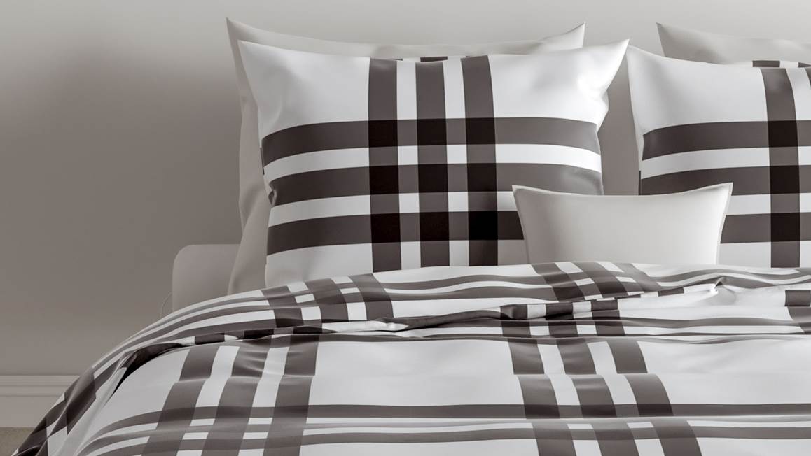 Zohome Frank housse de couette en flanelle 
