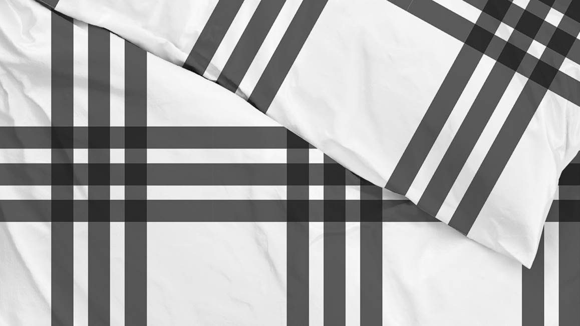 Zohome Frank housse de couette en flanelle 