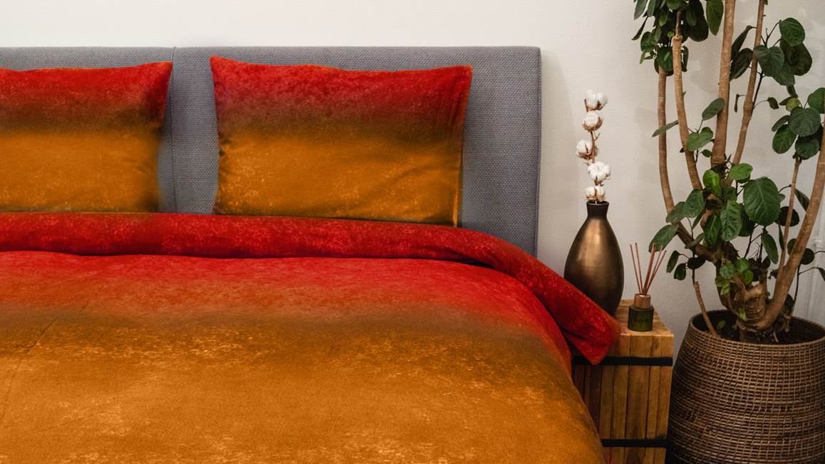Kayori Gassho housse de couette en flanelle
