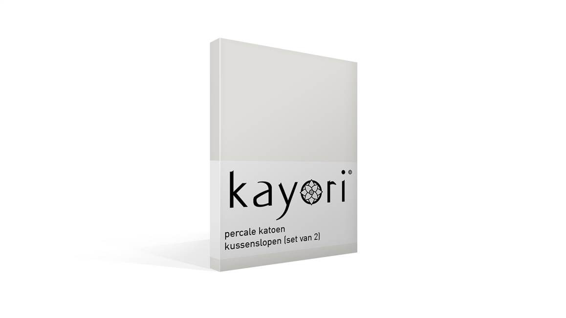 Kayori Shizu taies d’oreiller percale bio (lot de 2)