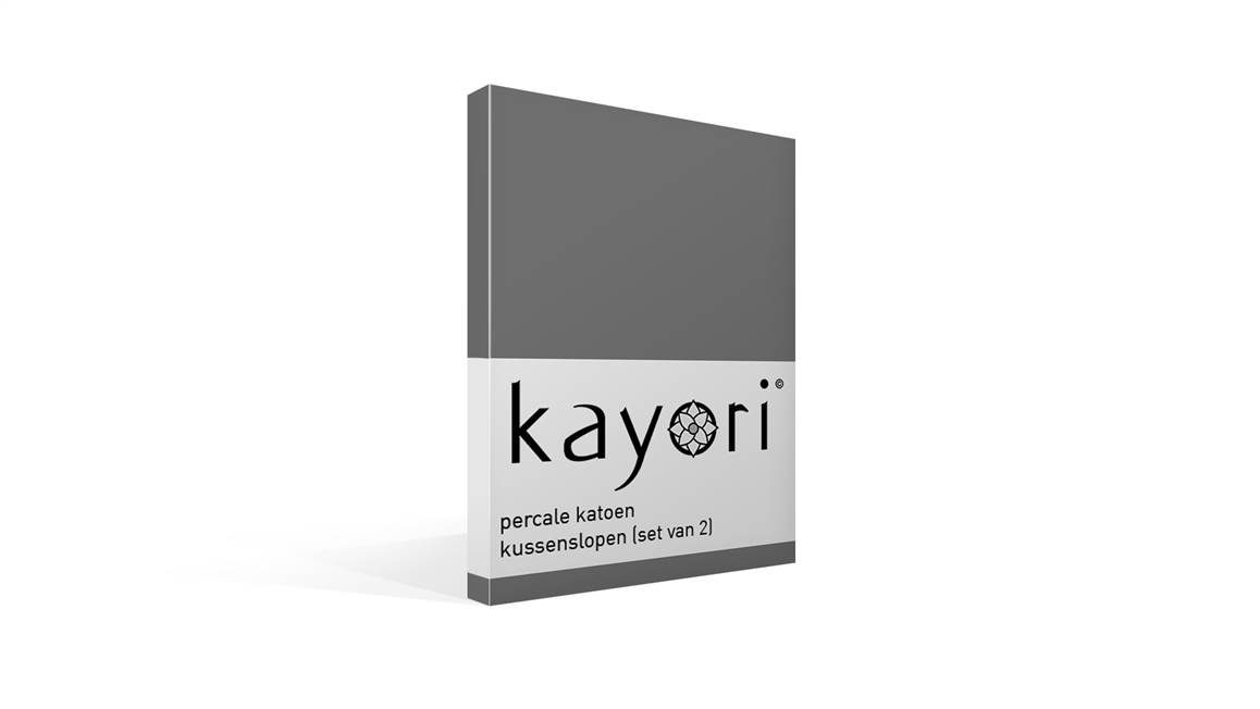 Kayori Shizu taies d’oreiller percale (lot de 2)