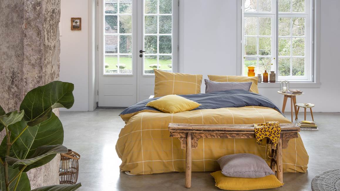 Walra Quadrillage housse de couette