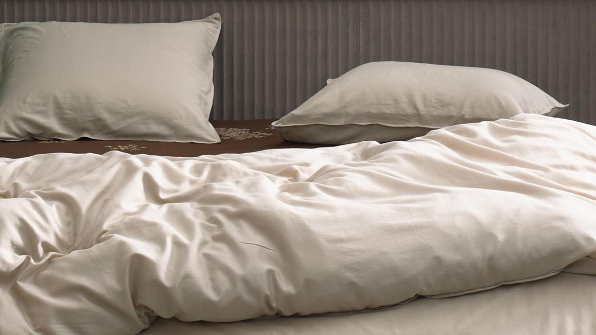 Essenza Minte housse de couette gris ciment