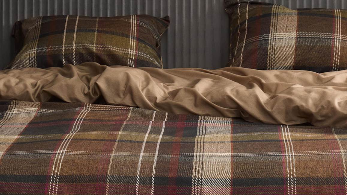 Essenza Pleun housse de couette en flanelle