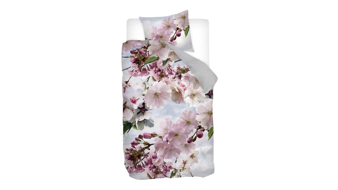 Snoozing Blossomtree housse de couette en flanelle