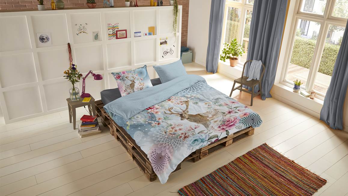 HIP Collection Desna housse de couette en flanelle