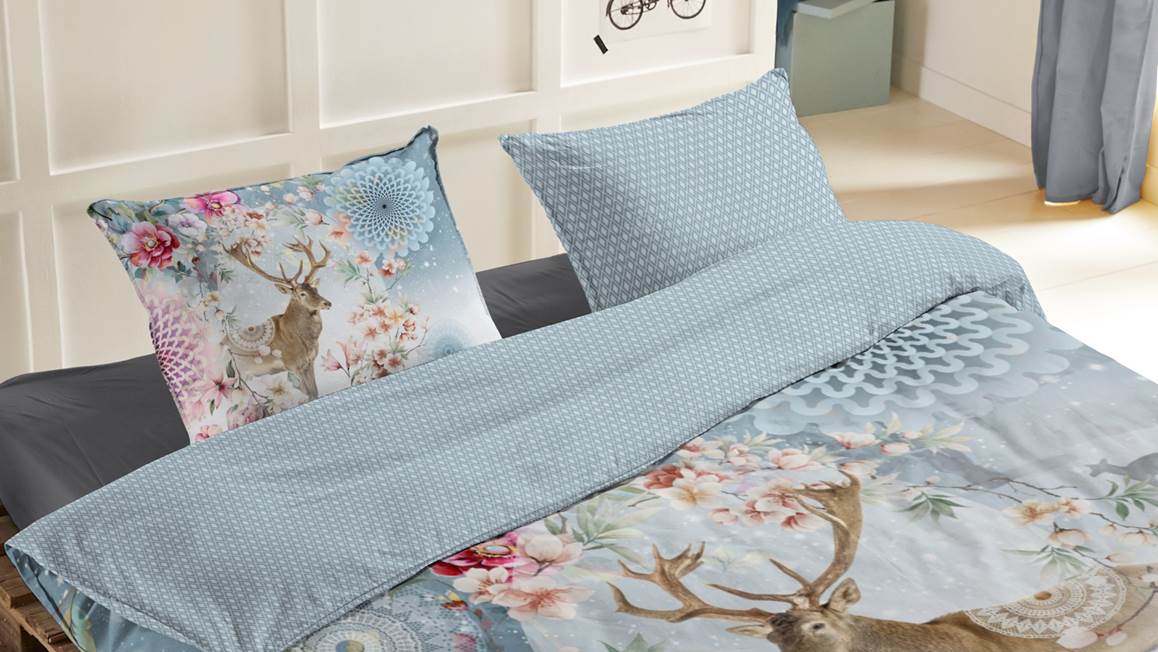 HIP Collection Desna housse de couette en flanelle