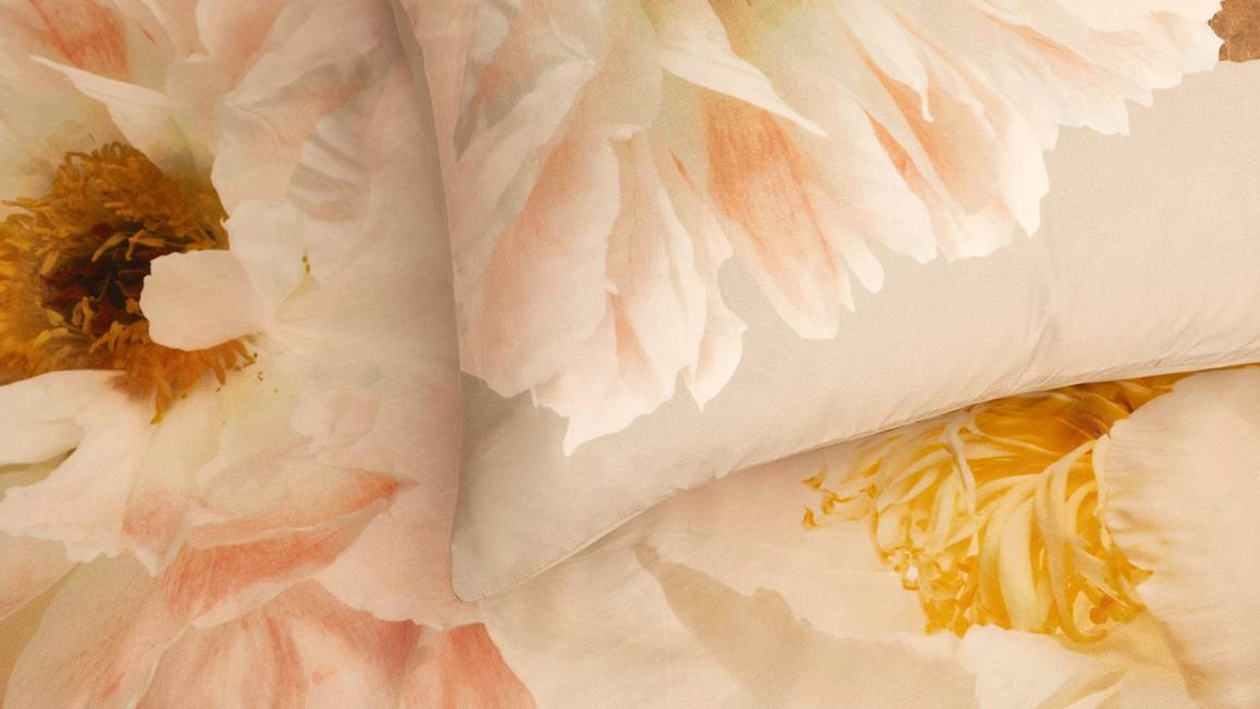 Snoozing Rosanne housse de couette en flanelle multicolore