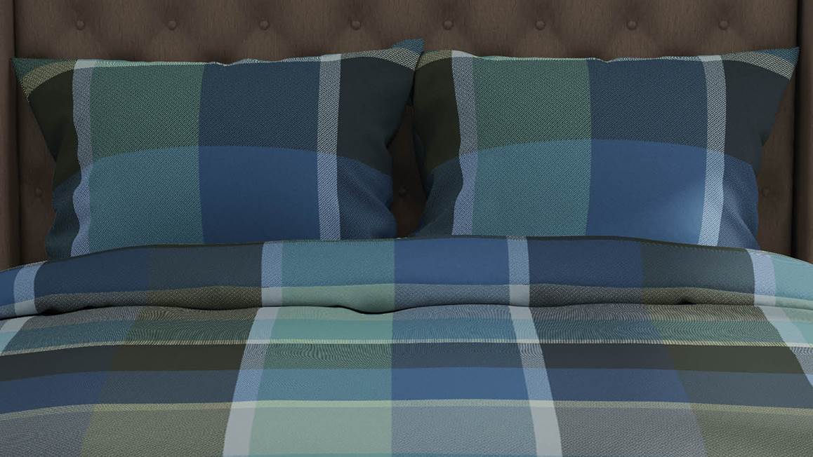 Romanette Maxell housse de couette en flanelle