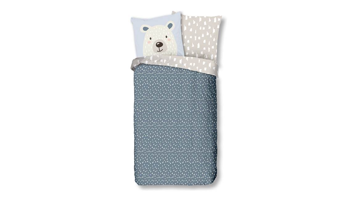 Good Morning Ours housse de couette multicolore