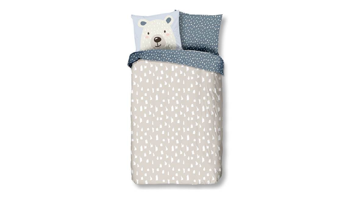 Good Morning Ours housse de couette multicolore