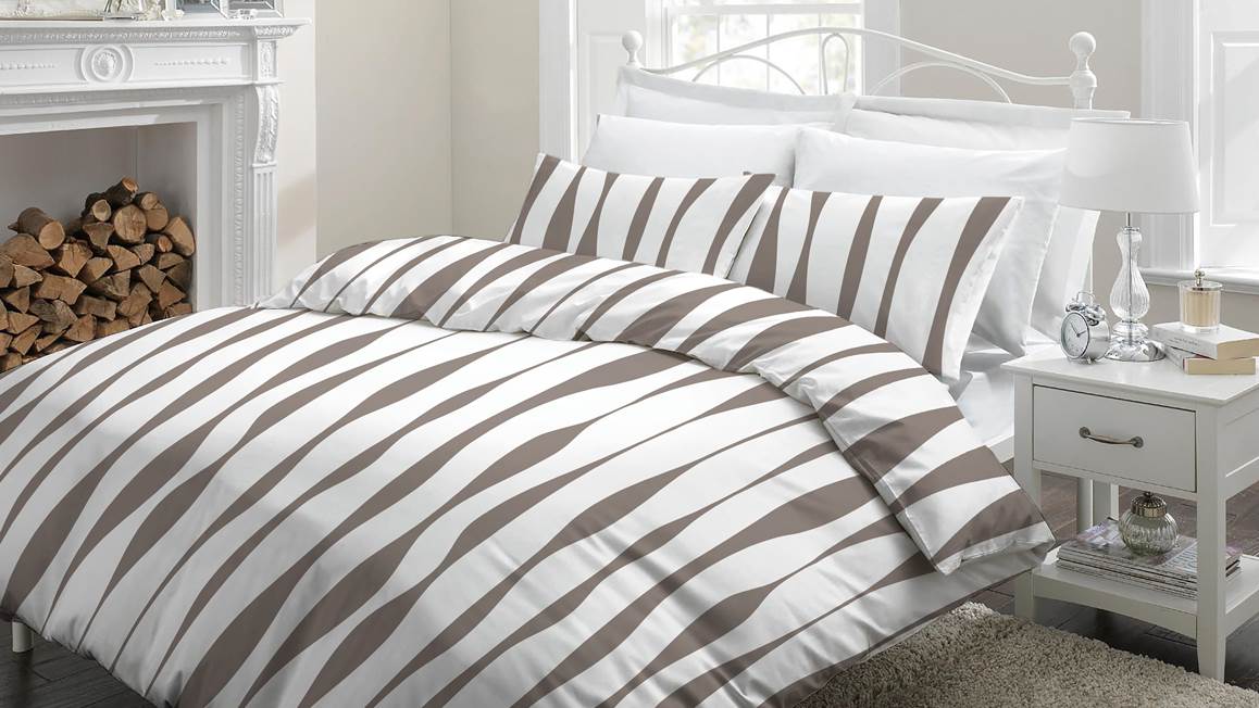 Snoozing Flora housse de couette en flanelle