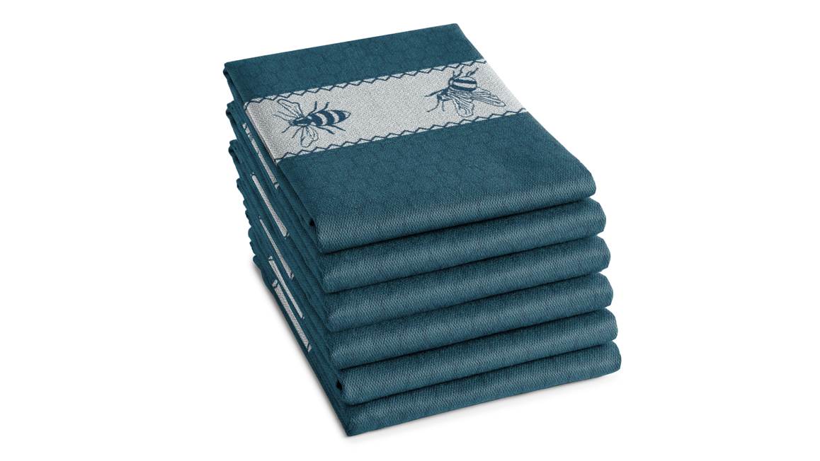 DDDDD Bees torchon (lot de 6)