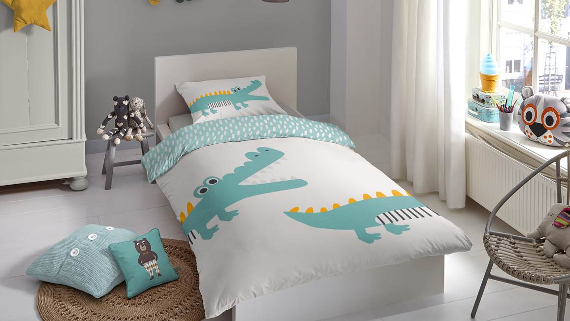 Good Morning Crocodile housse de couette