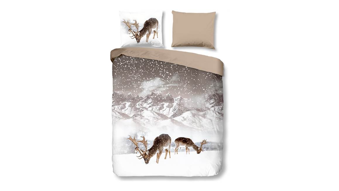 Good Morning Hiver housse de couette en flanelle