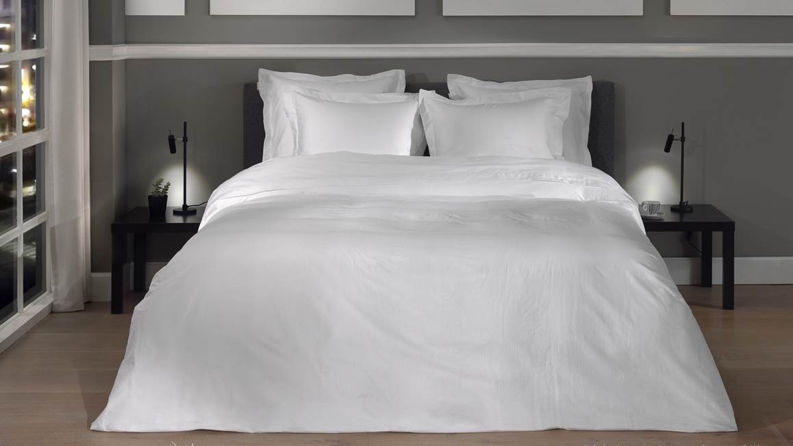 Heckettlane Punto housse de couette blanc