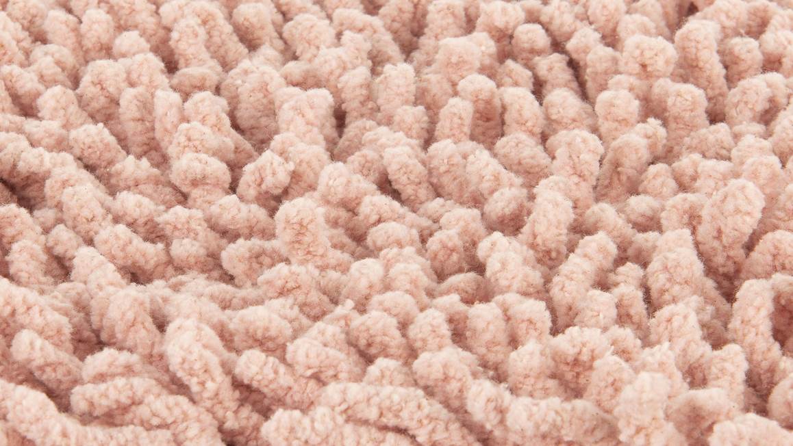 Heckettlane Buchara tapis de bain rose