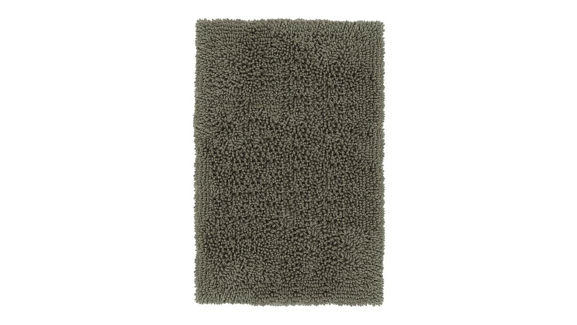 Heckettlane Fergana tapis de bain vert kaki