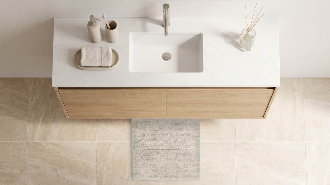 Heckettlane Vivienne tapis de bain