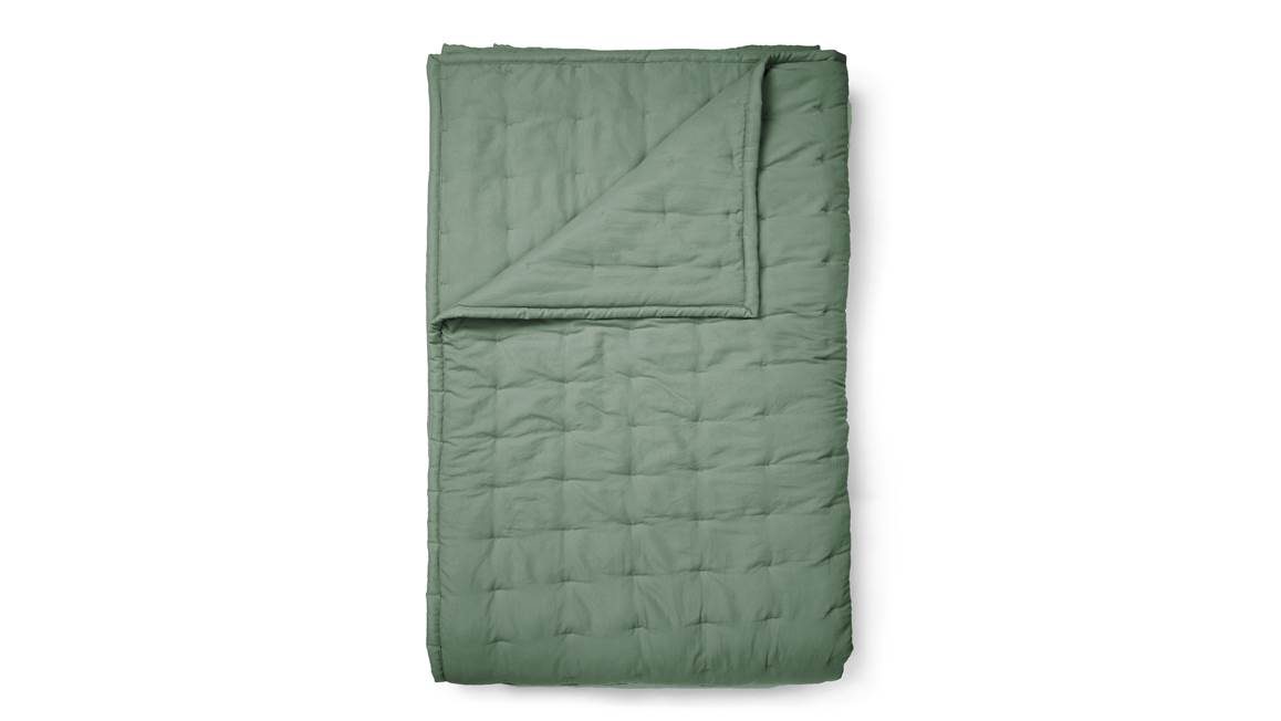 Essenza Ruth plaid vert sauge