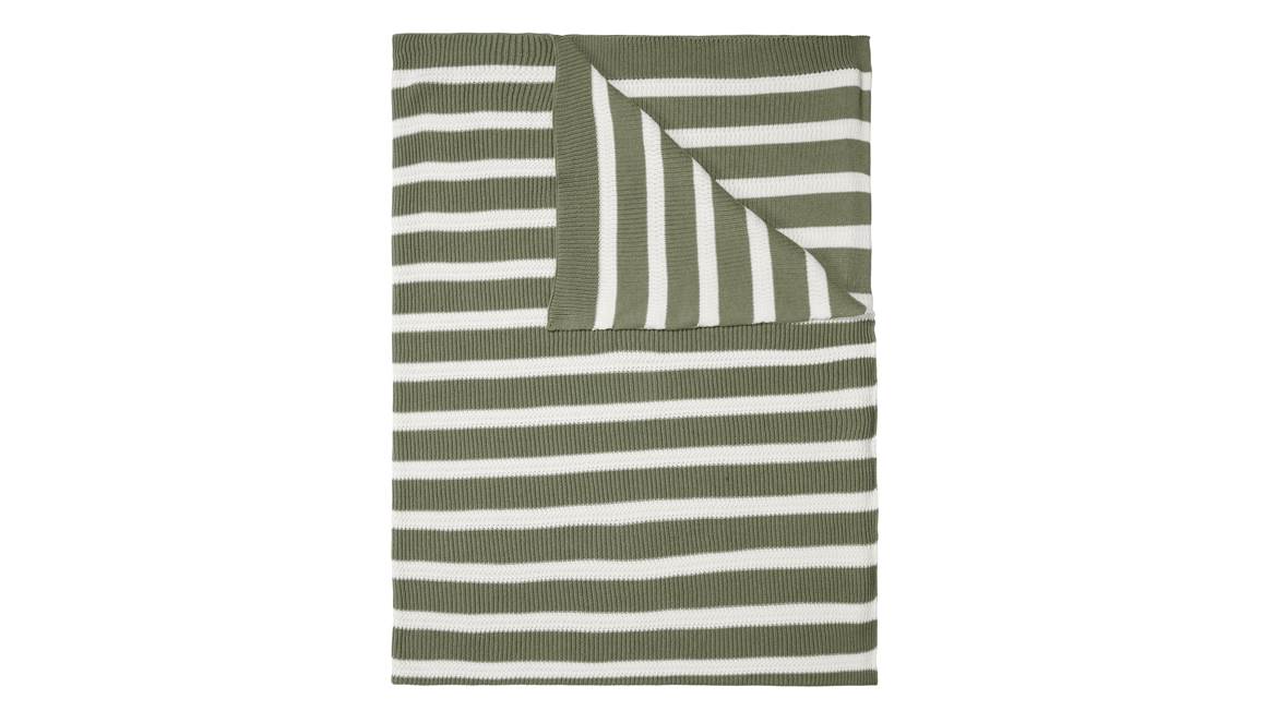 Marc O'Polo Maille Côtelée plaid vert jardin