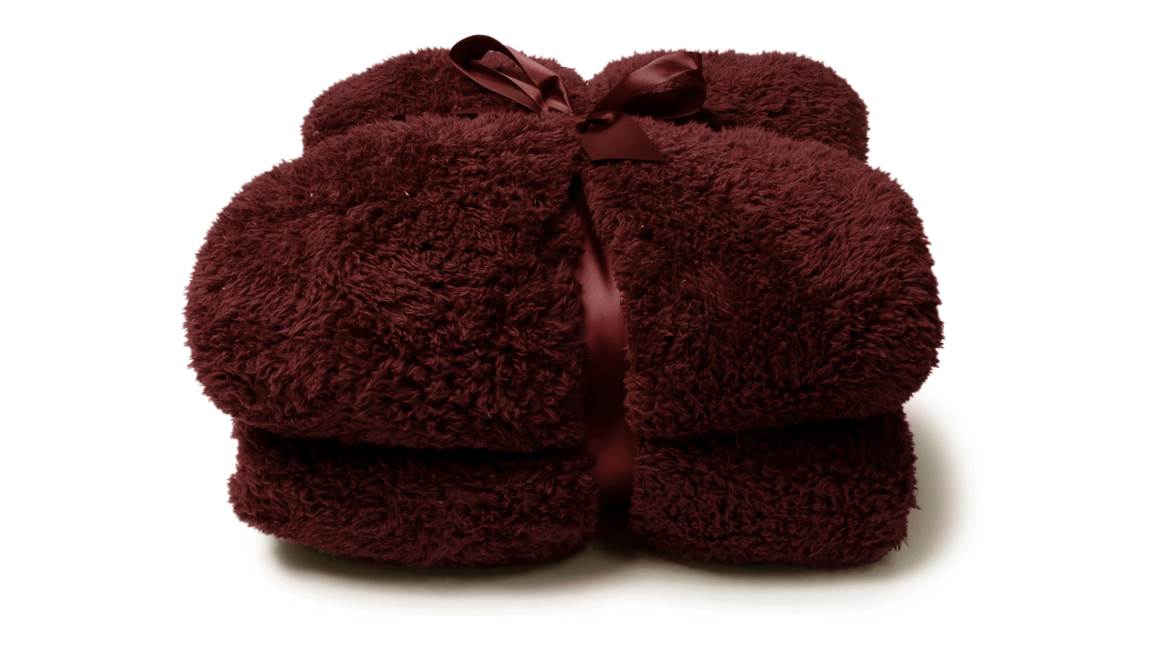 Unique Living Teddy plaid polaire