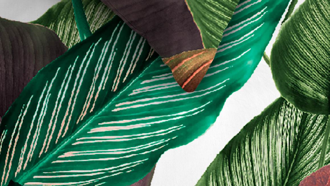 Ambiante Makoyana housse de couette multicolore