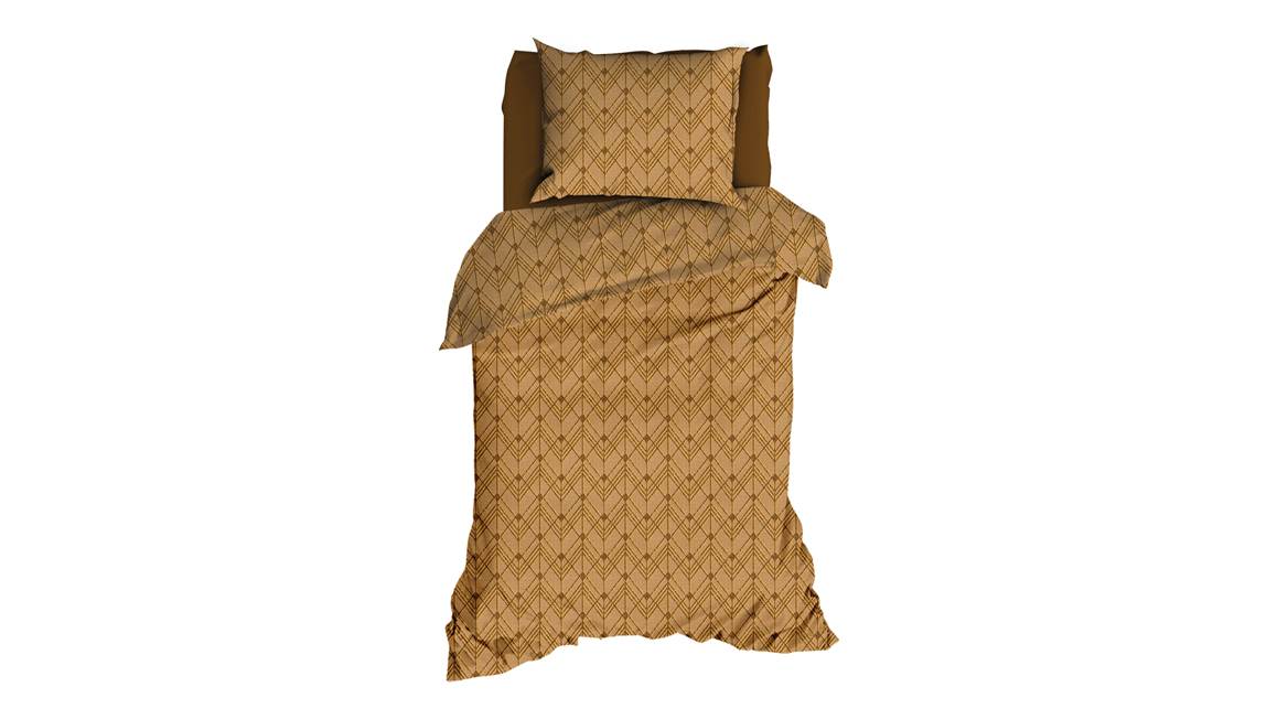Satin d'Or Vitra housse de couette ocre