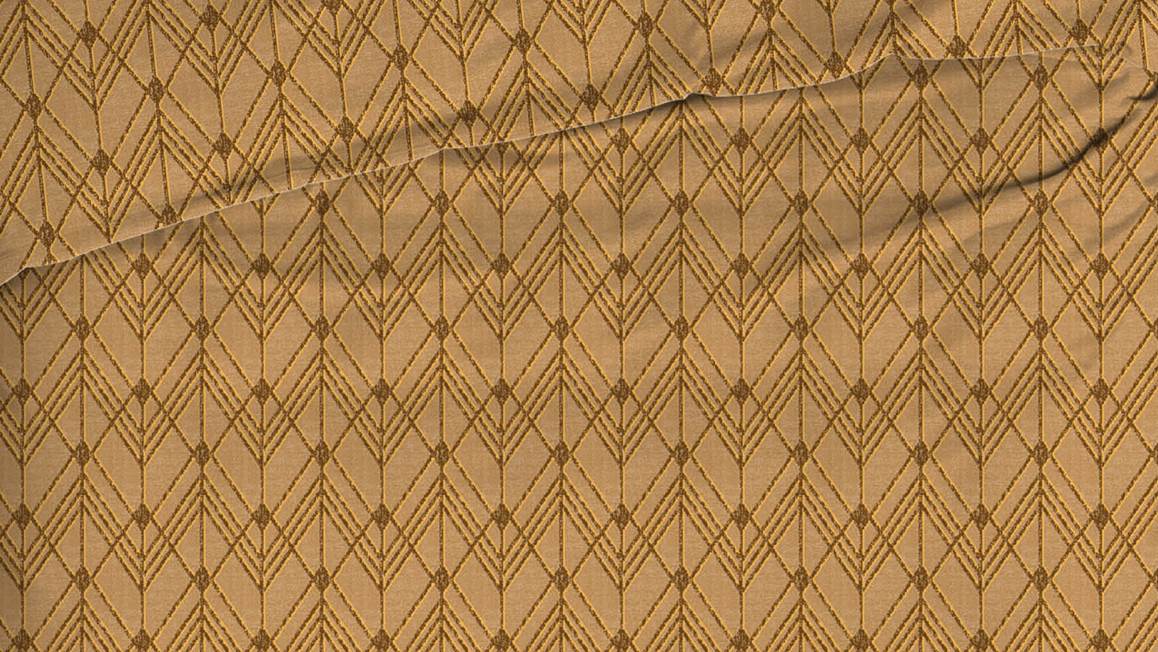 Satin d'Or Vitra housse de couette ocre