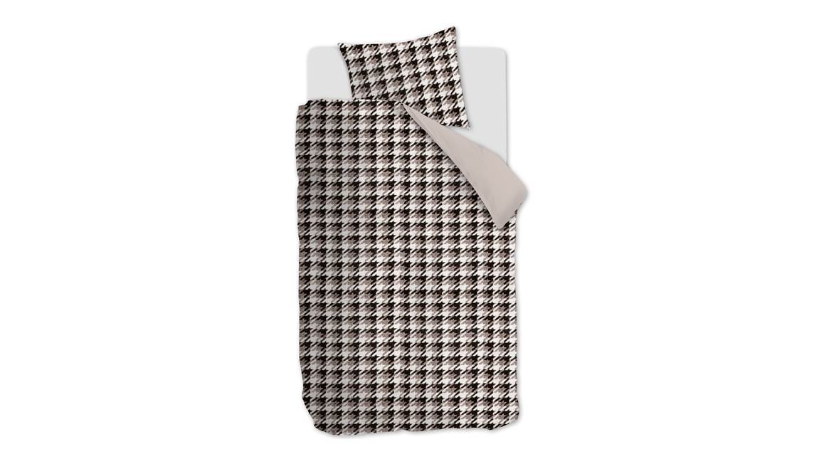 Rivièra Maison Pied-de-Poule housse de couette en flanelle
