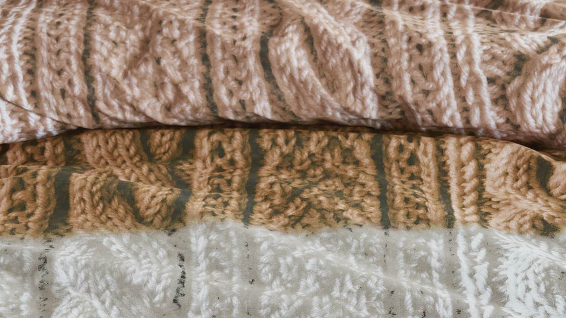 Ariadne at Home Cocon Cosy housse de couette marron