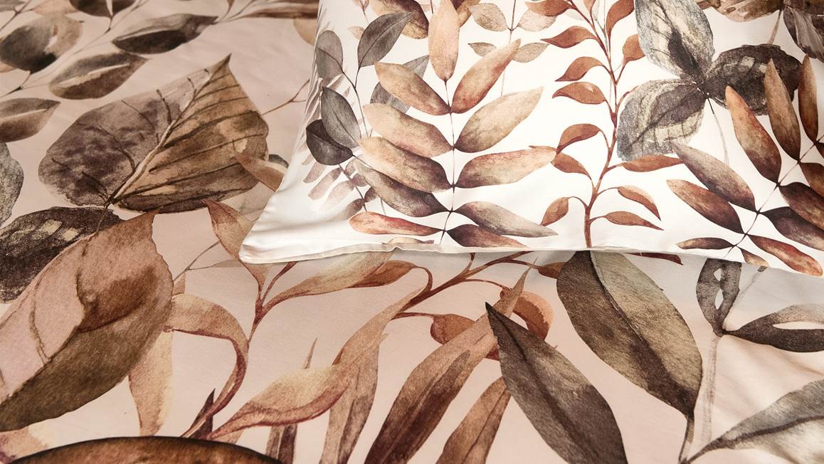 Snoozing Rowan housse de couette en flanelle sable