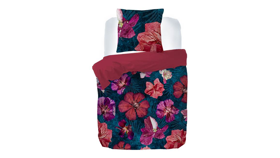Kayori Morina housse de couette rouge