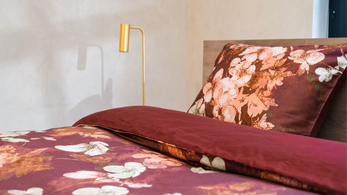 Kayori Senji housse de couette rouge