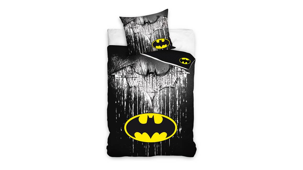Batman housse de couette noir