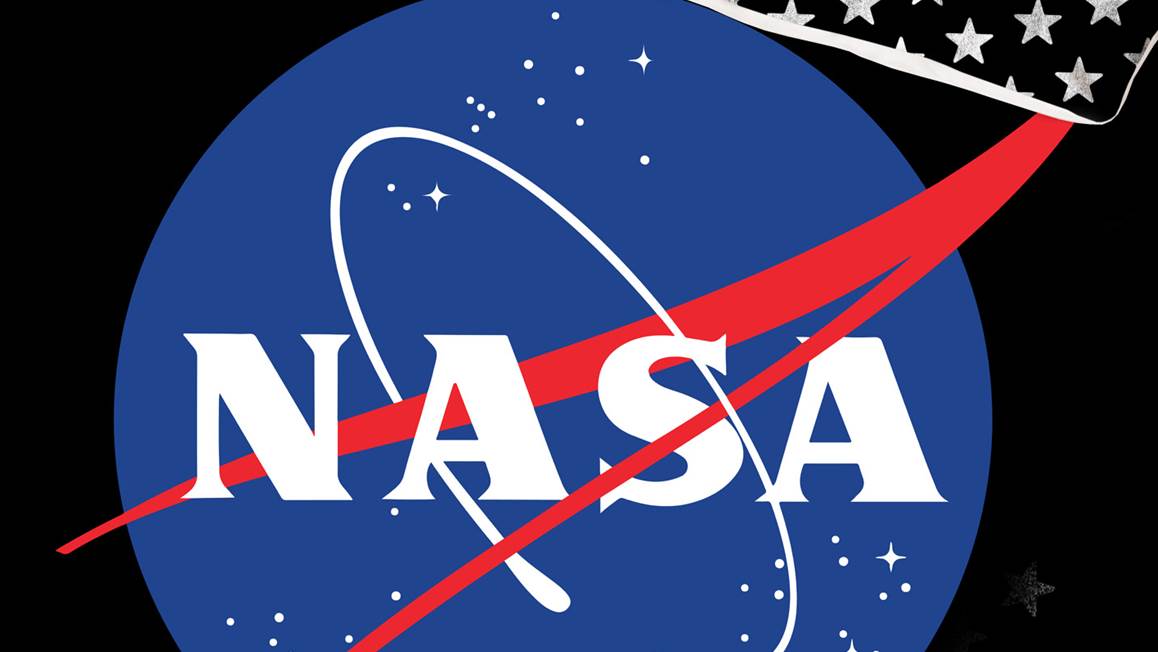 NASA housse de couette noir