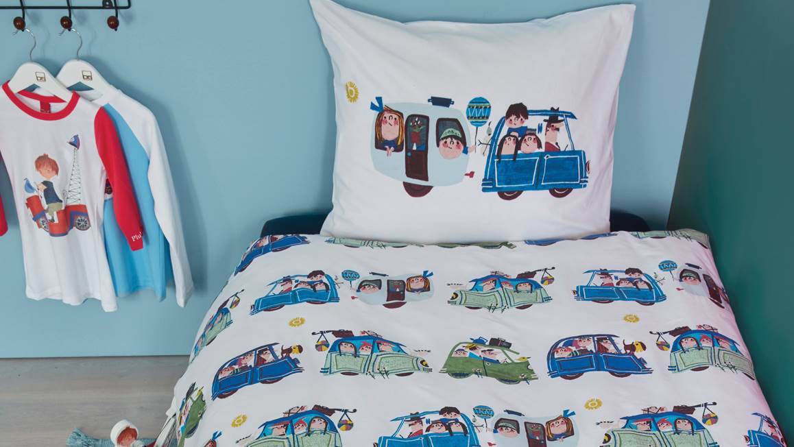 Fiep Amsterdam En Route housse de couette