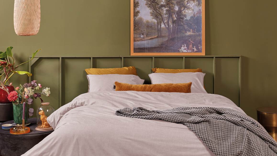 At Home Unicolore housse de couette