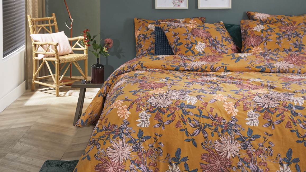 iSeng Farah housse de couette ocre