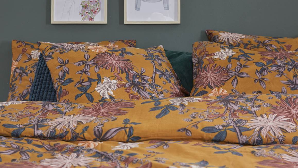 iSeng Farah housse de couette ocre
