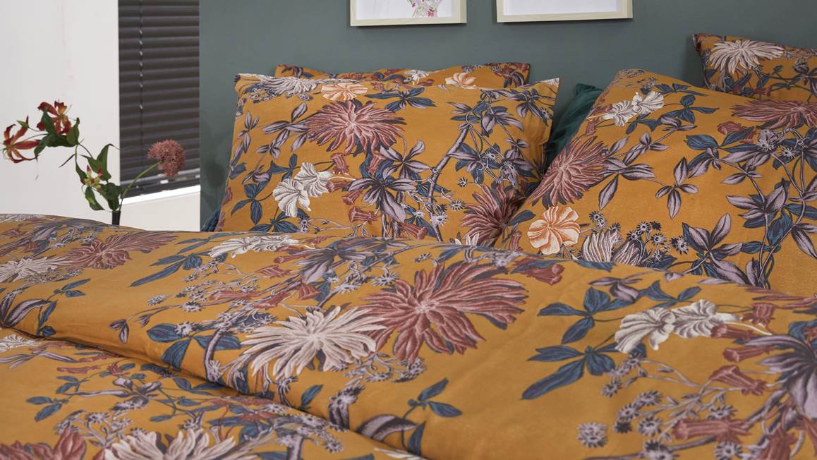 iSeng Farah housse de couette ocre