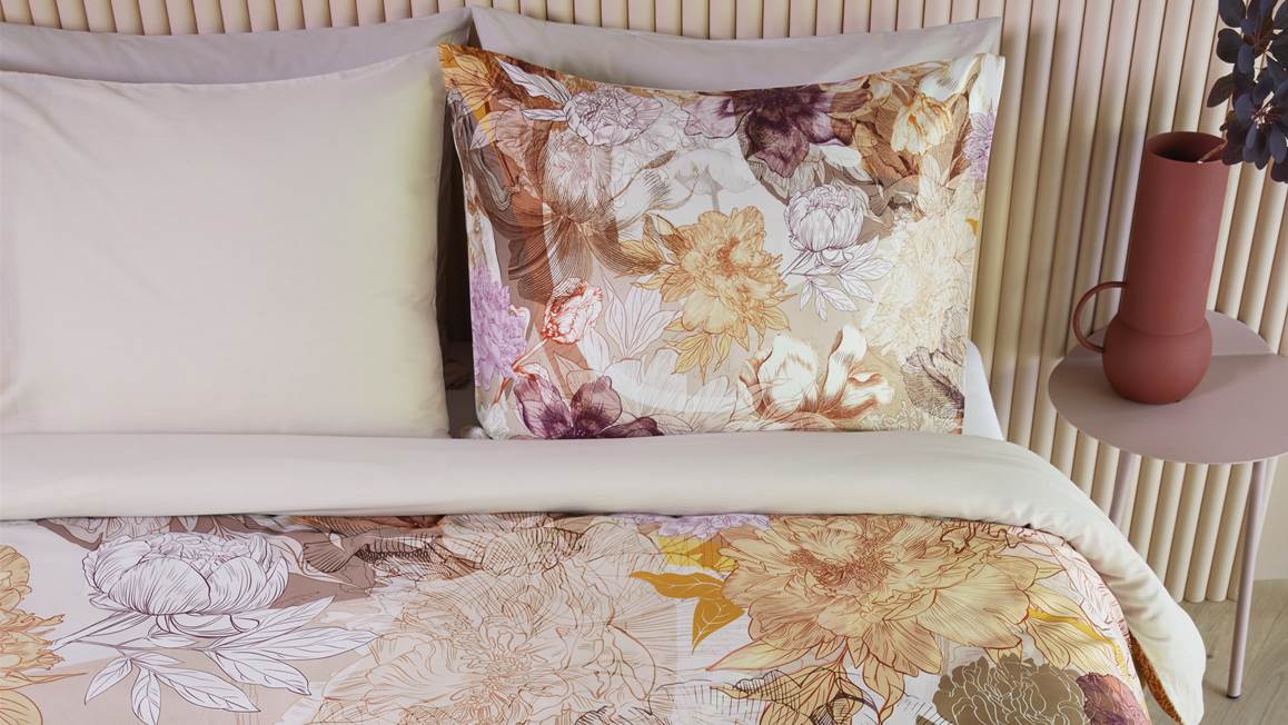 Kardol Floraison housse de couette multicolore