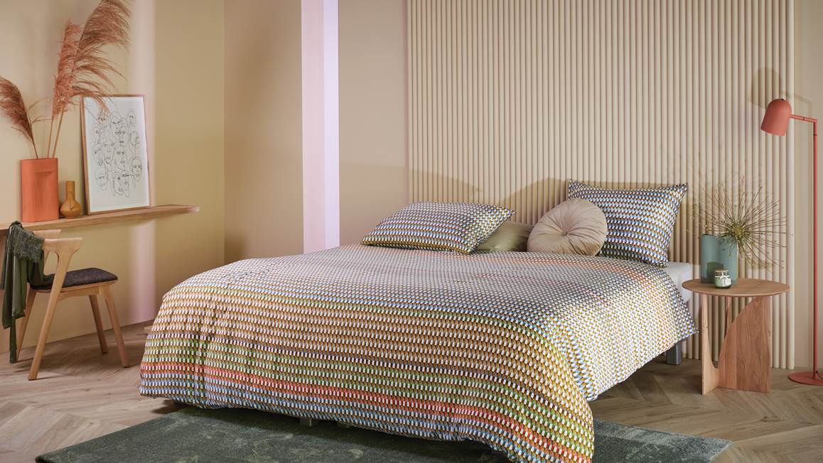 Kardol Rythme housse de couette multicolore