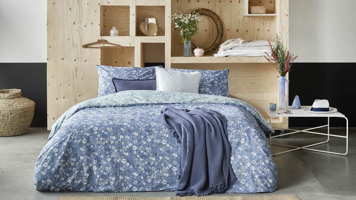 Walra Fleurs Rétro housse de couette