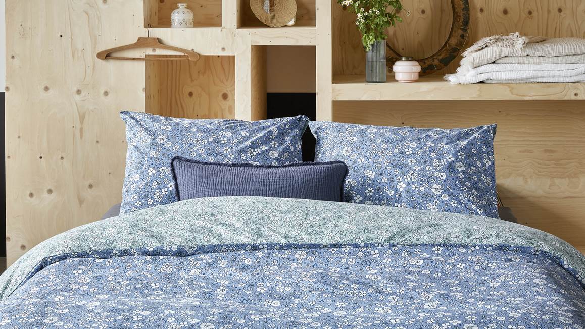 Walra Fleurs Rétro housse de couette