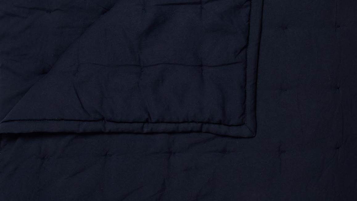 Essenza Ruth couvre-lit bleu nuit